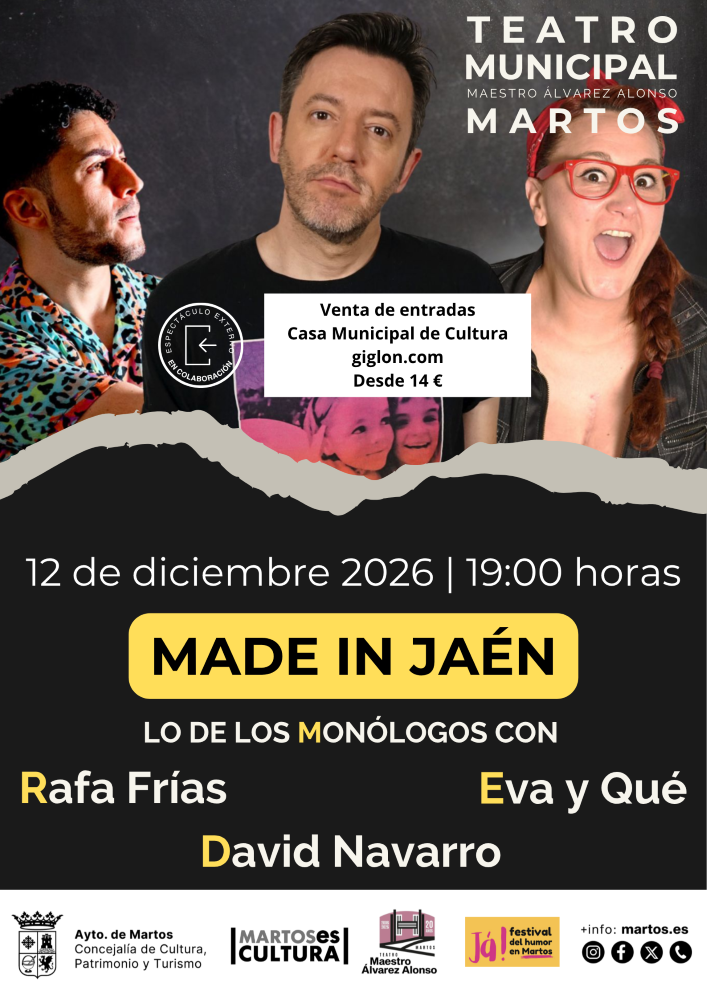 Made in Jaén — monólogos