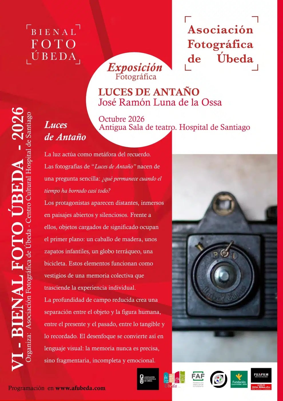 Exposición «Luces de Antaño», de José Ramón Luna de la Ossa (VI Bienal FotoÚbeda)