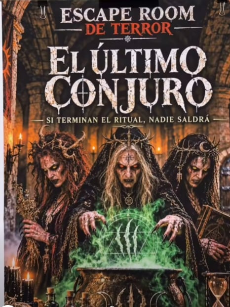 Escape Room de Terror «El último conjuro»