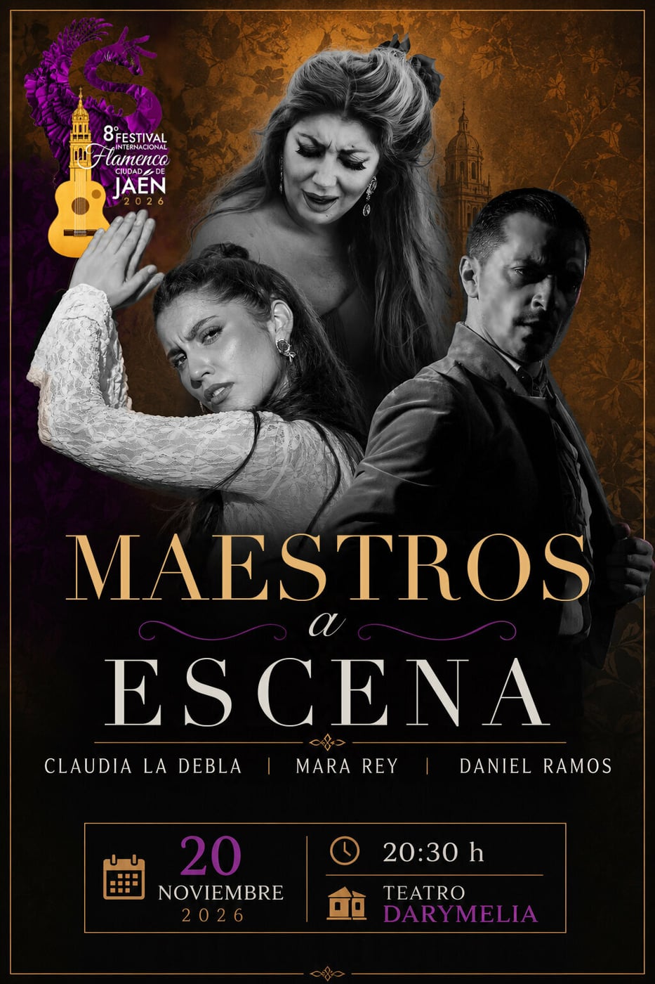 Maestros a Escena, con Claudia La Debla, Mara Rey y Daniel Ramos