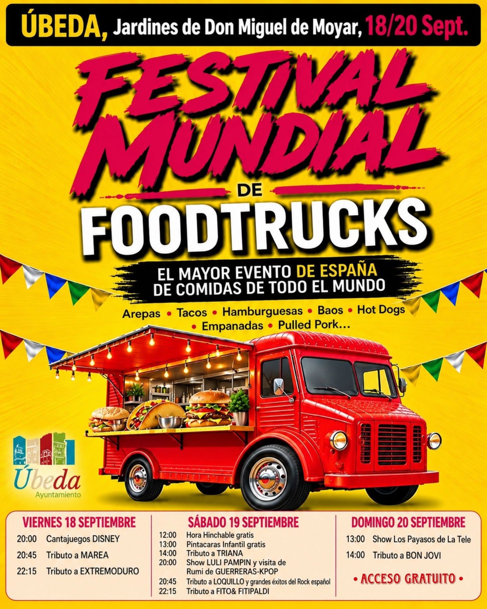 Festival Mundial de Foodtrucks (Úbeda)