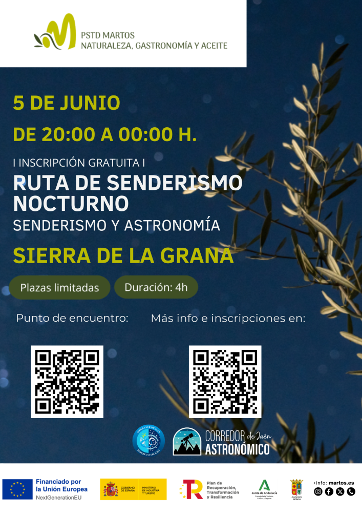 Ruta astroturismo - Peña de Martos