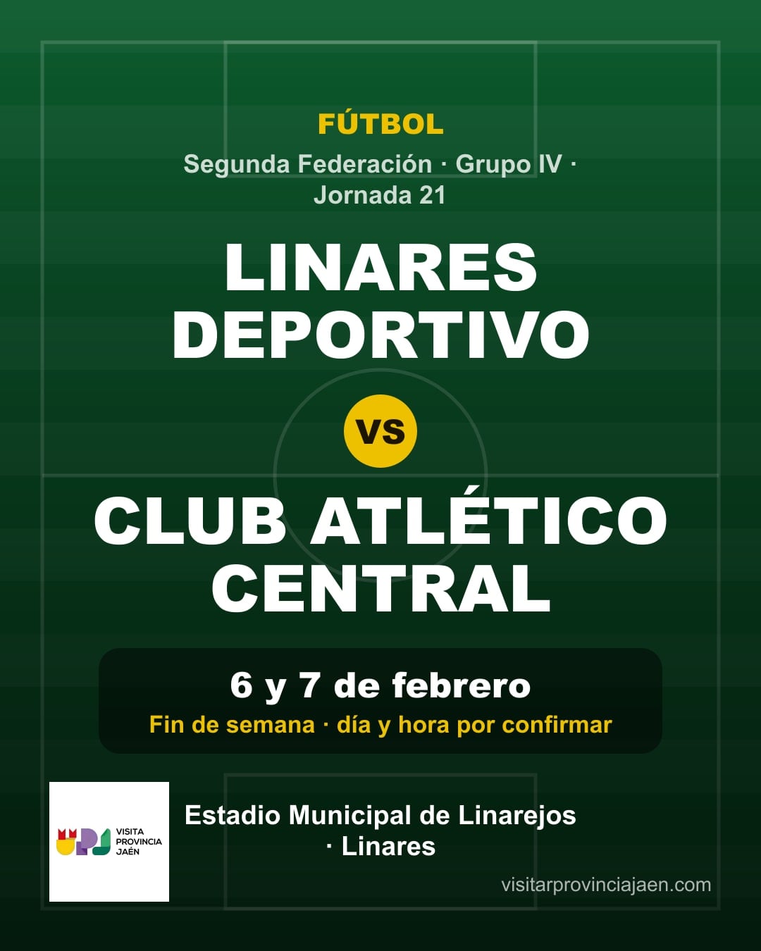 Linares Deportivo – Club Atlético Central (Segunda Federación)
