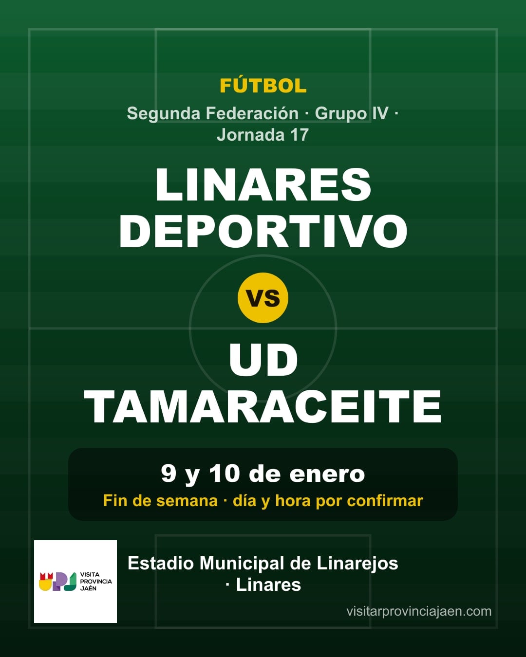 Linares Deportivo – UD Tamaraceite (Segunda Federación)