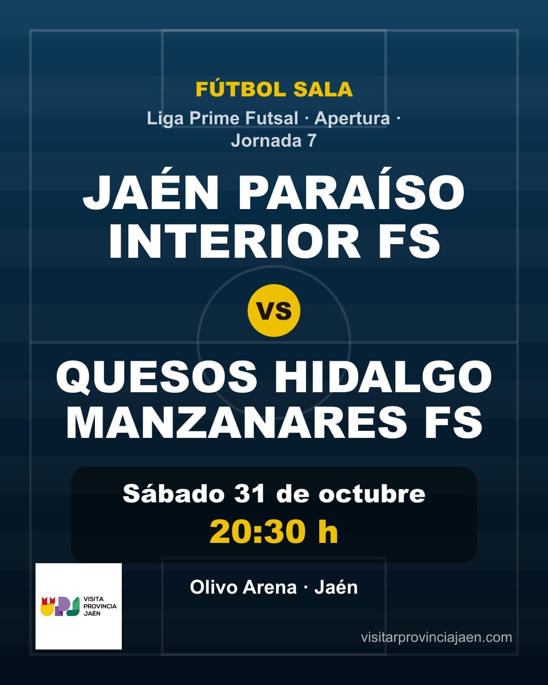 Jaén Paraíso Interior FS – Quesos Hidalgo Manzanares FS (Liga Prime Futsal)