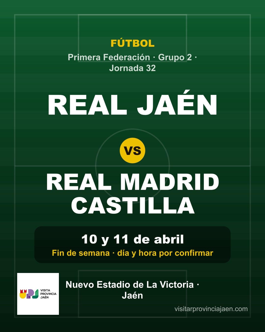 Real Jaén – Real Madrid Castilla (Primera Federación)