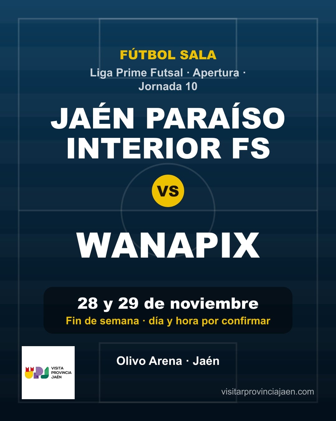 Jaén Paraíso Interior FS – Wanapix (Liga Prime Futsal)
