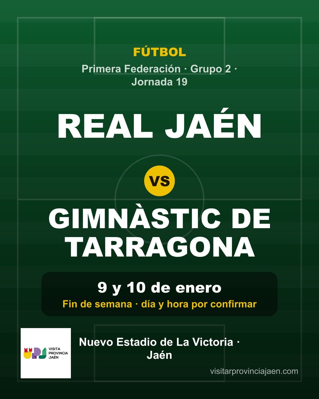 Real Jaén – Gimnàstic de Tarragona (Primera Federación)
