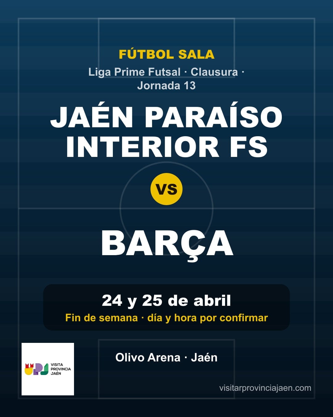 Jaén Paraíso Interior FS – Barça (Liga Prime Futsal)
