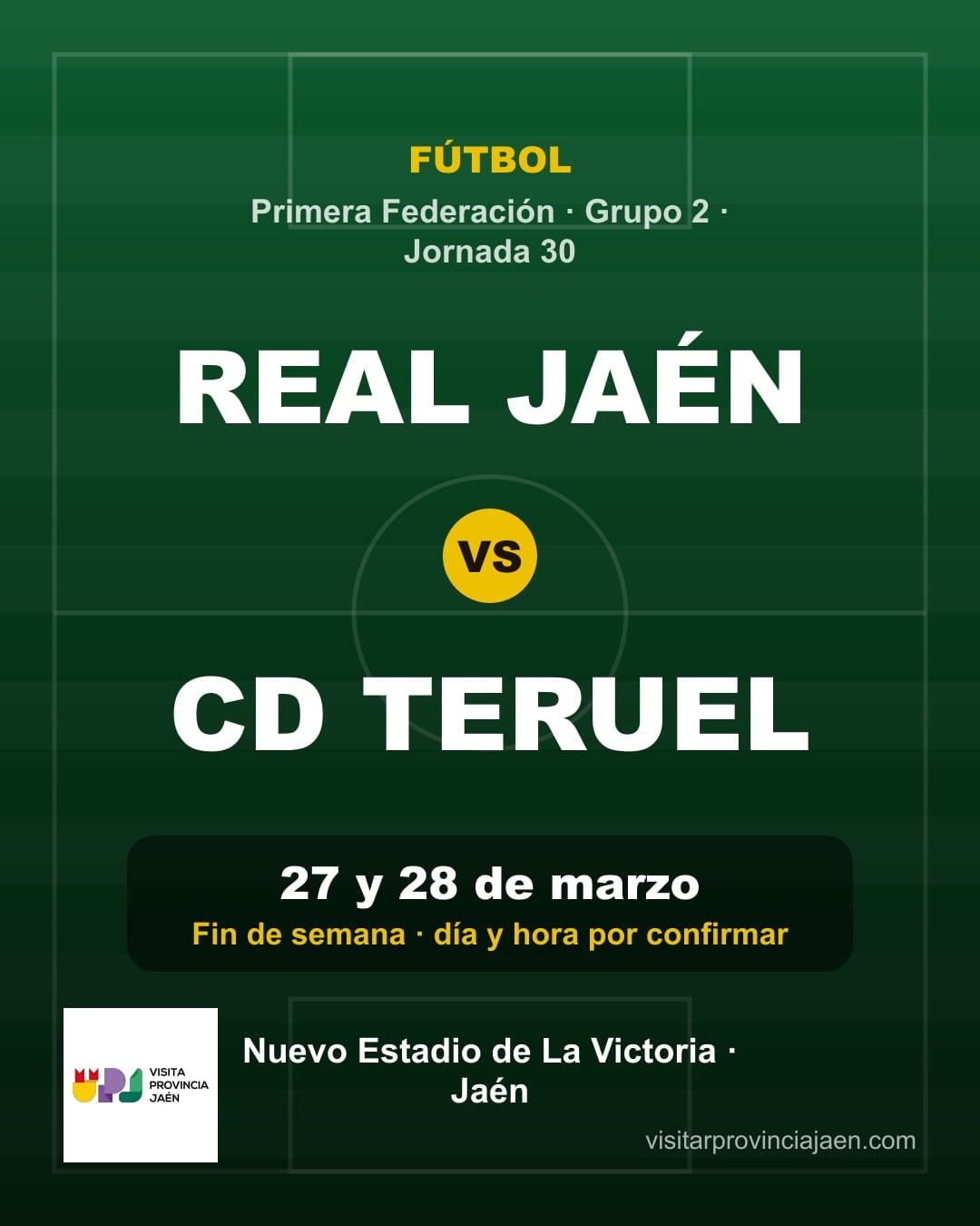 Real Jaén – CD Teruel (Primera Federación)