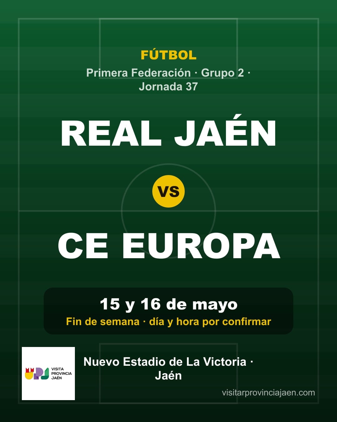 Real Jaén – CE Europa (Primera Federación)