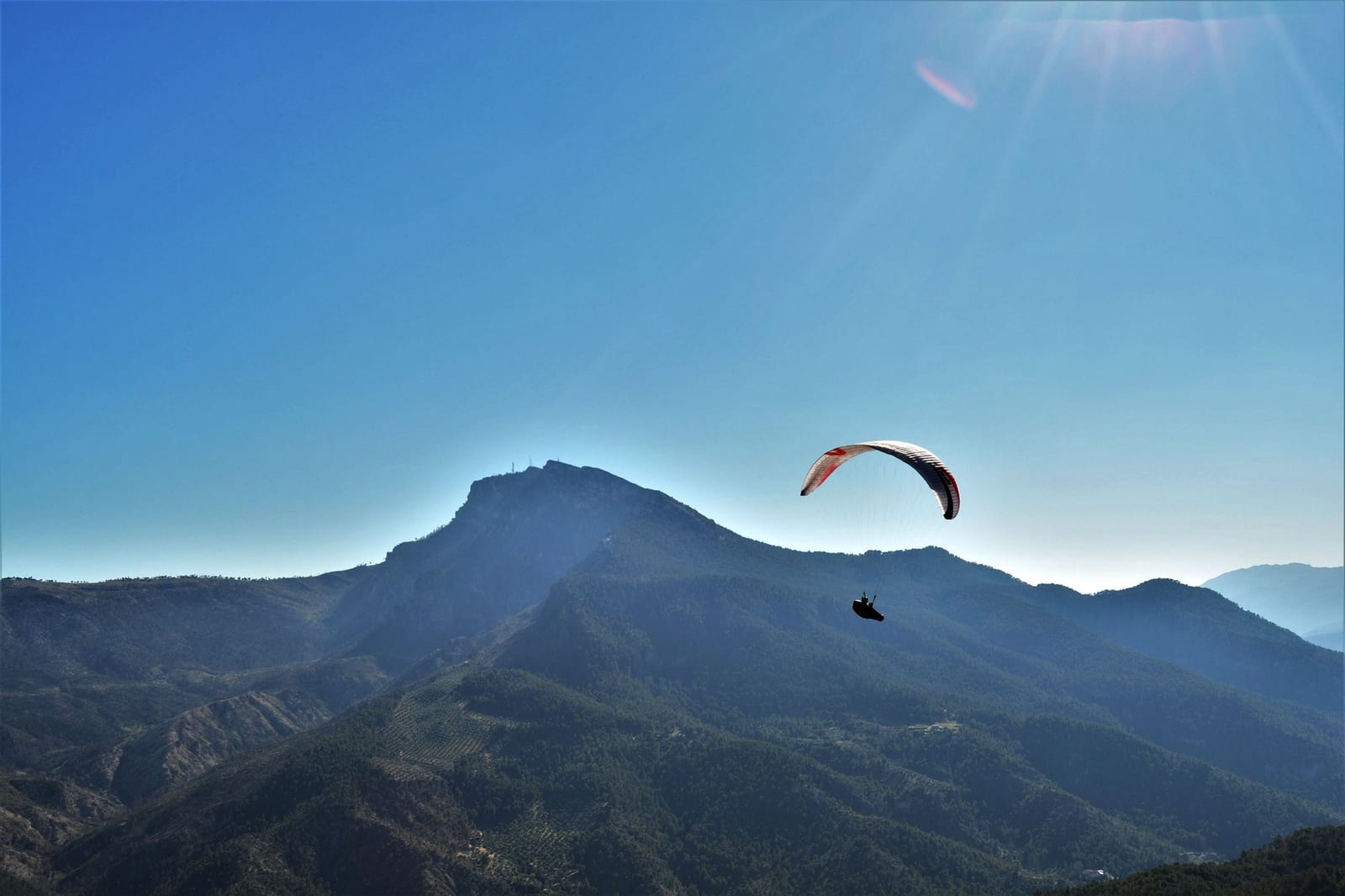 Vuelo en parapente biplaza desde el Yelmo