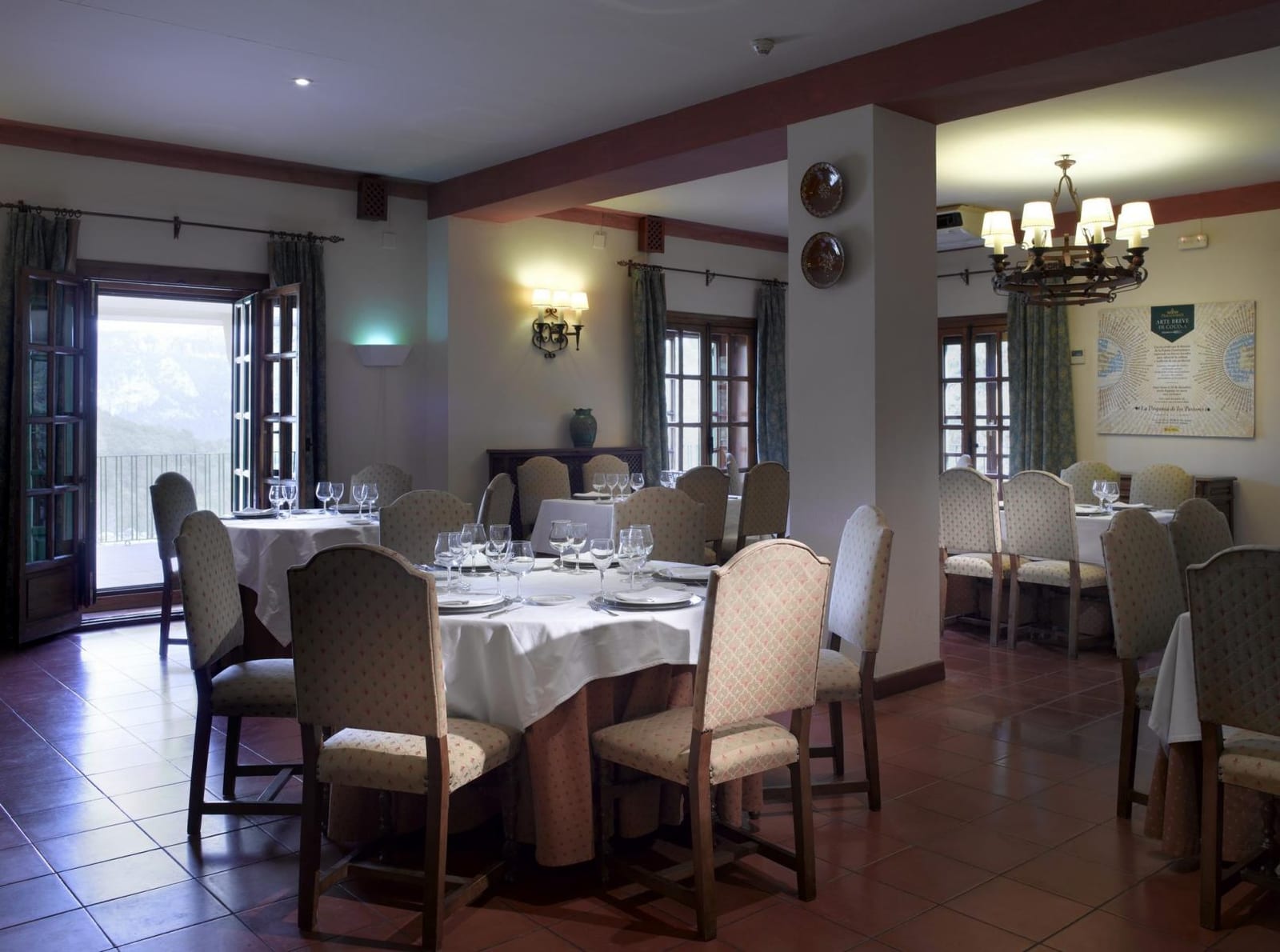 Restaurante del Parador de Cazorla